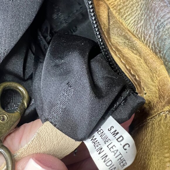 Vintage ANUSCHKA Hand-Painted Jungle Print Shoulder Bag - Picture 14 of 16